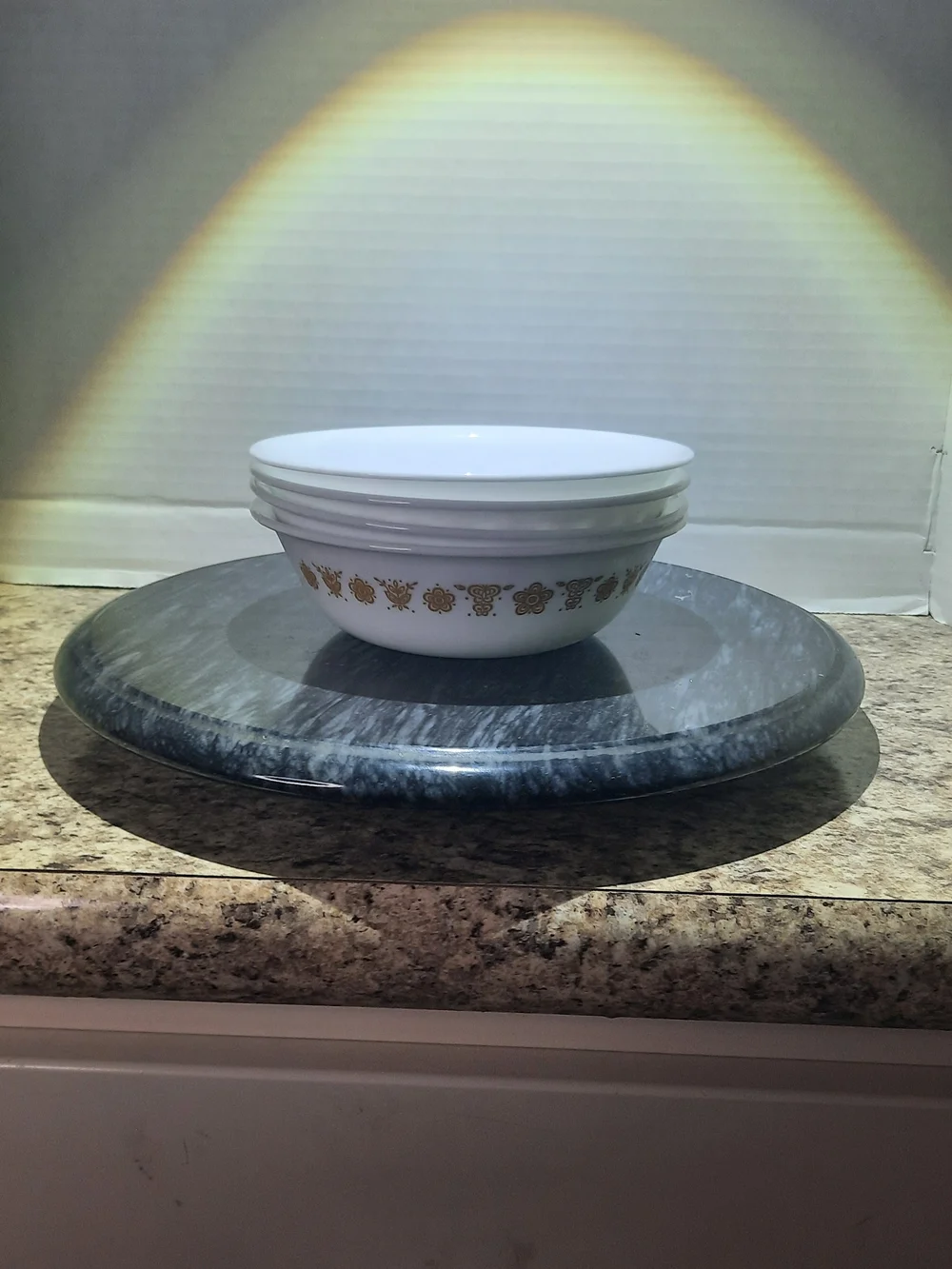 Corelle Butterfly Gold Cereal Bowls X 4